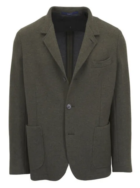 Fedeli buttoned pocket blazer Green TU000303US151152