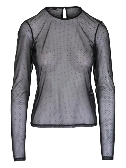 Dorothee Schumacher long-sleeve blouse Black 242126099