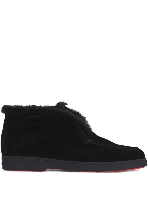 Santoni Fortune round-toe loafers Black FORTUNEAPFRN01