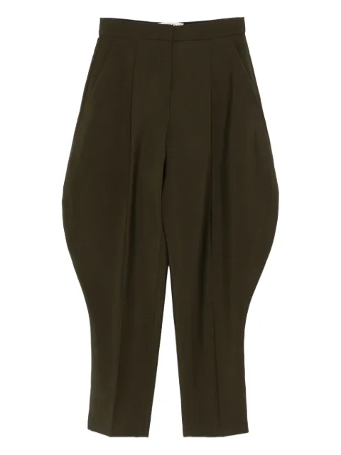 FENDI pleated trousers Green FR6658AQ3H