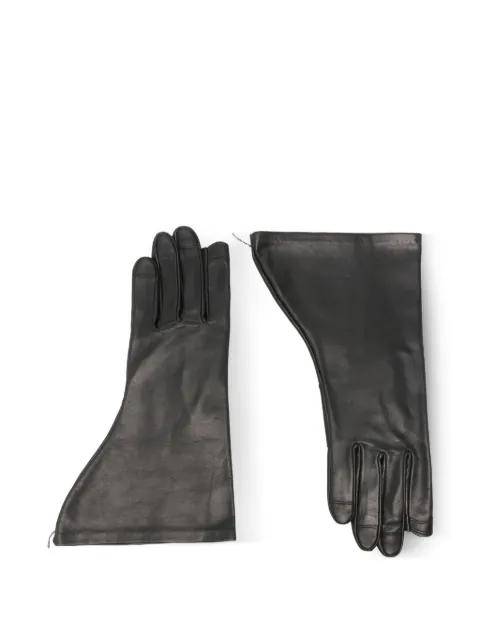 Rick Owens panelled gloves Black RR02E1452LNV