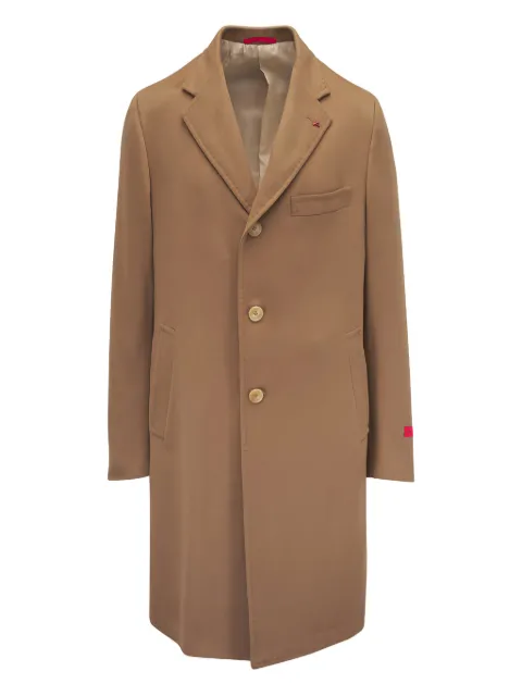 Isaia Ross button coat Brown 93700330