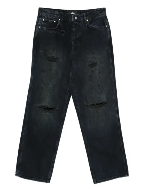 Represent ripped-detail jeans Black MLM10033410