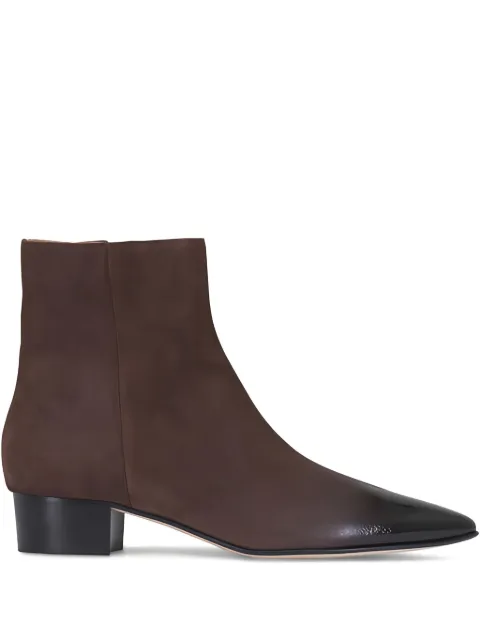 Arteana Brera pointed-toe ankle boots Brown AW25BRECACT30