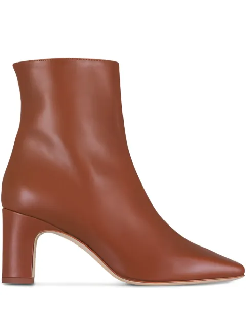 Manolo Blahnik Ofaralo leather boots Brown 32531230003
