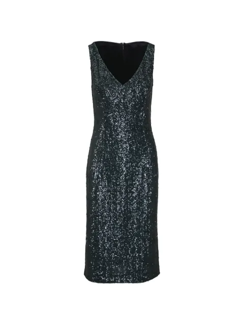 Michael Kors sequin-embellished sleeveless dress Green HDB1620396317