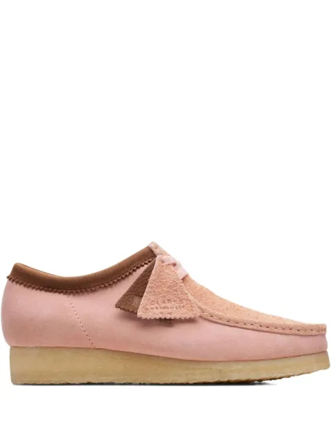 Clarks Originals Wallabee derby shoes Pink 26171990