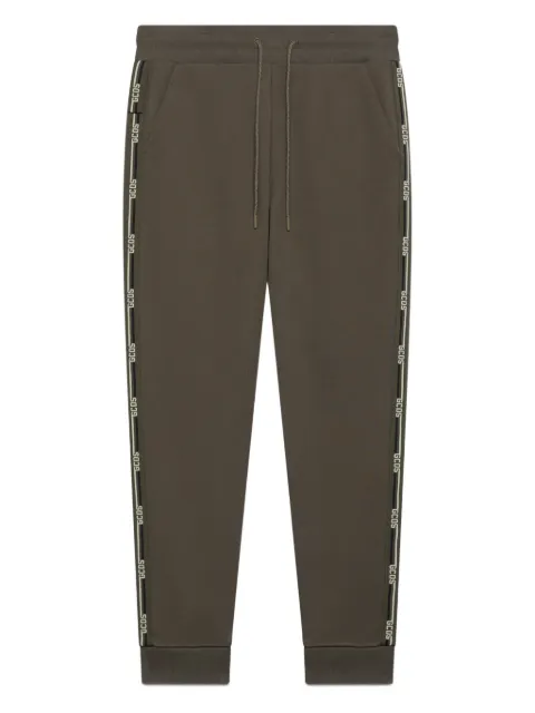 GCDS logo-tape track pants Green B2EM3004JD1