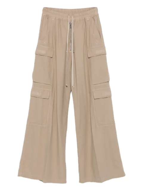 Rick Owens DRKSHDW Double Cargo Jumbo Belas trousers Neutrals DU02E7398CFL