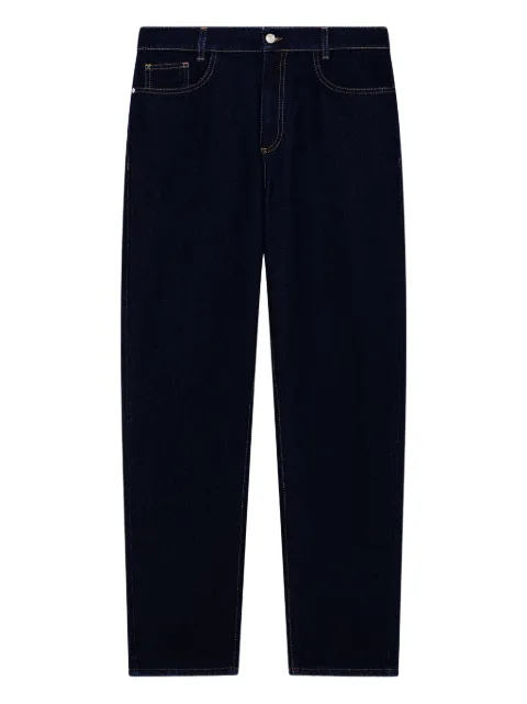 GCDS logo waistband trousers Blue B2CM2900DA6