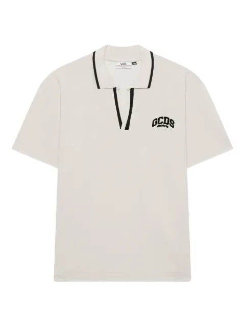 GCDS logo-print T-shirt Neutrals B2EM2500JJ6