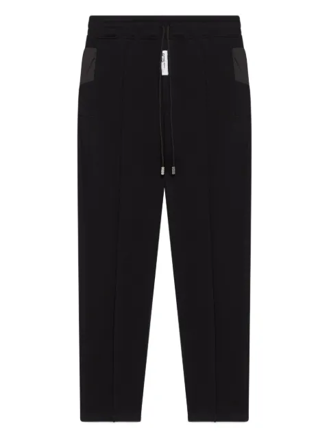 GCDS drawstring panelled pants Black B2CM2906MA6