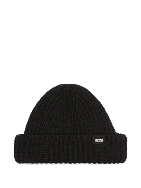 GCDS Giuly beanie hat Black B2CU5801KI3