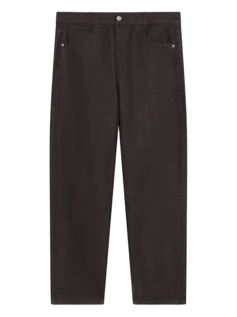 GCDS logo-print pants Red B2CM2901DA7