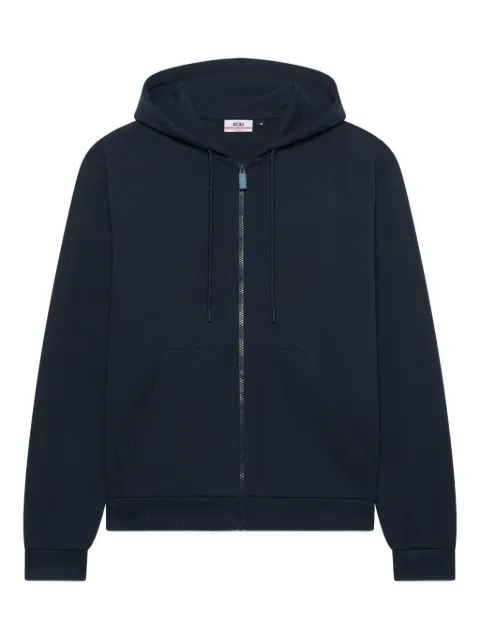GCDS logo-embellishment hoodie Blue B2EM1900JD1