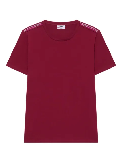GCDS logo tape T-shirt Red B2EM2303JJ7