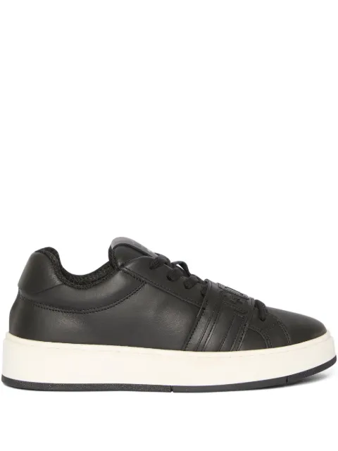 GCDS logo-appliqué sneakers Black B2EM4206AF2