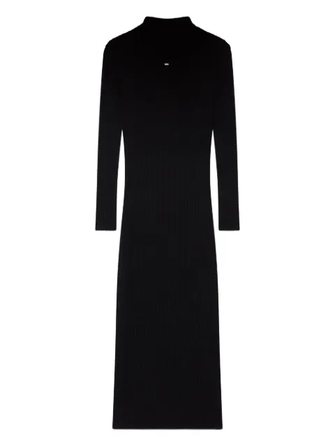 GCDS long-sleeve maxi dress Black B2CW1201KJ5