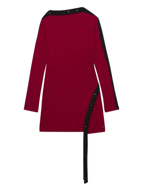 GCDS button trim dress Red B2CW1008KJ7
