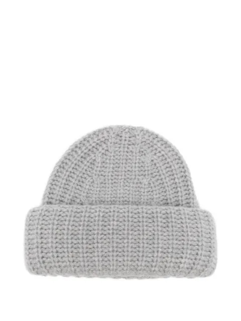 Lisa Yang ribbed beanie Grey 4025101