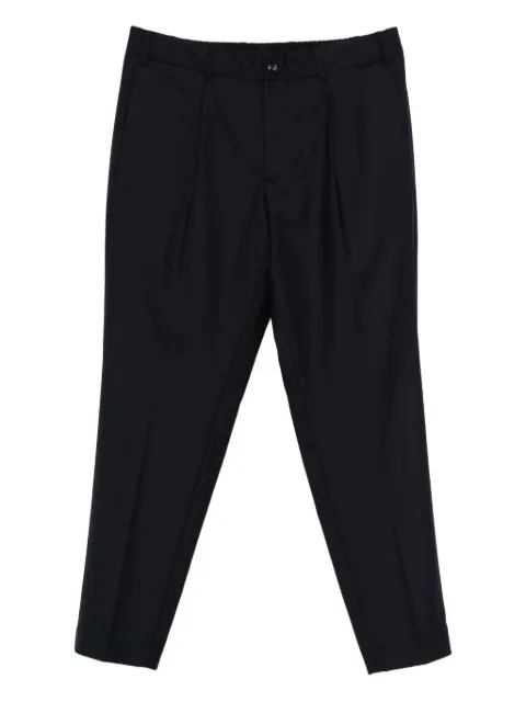 Dell'oglio pleat-detail tailored trousers Black IRNOE3885