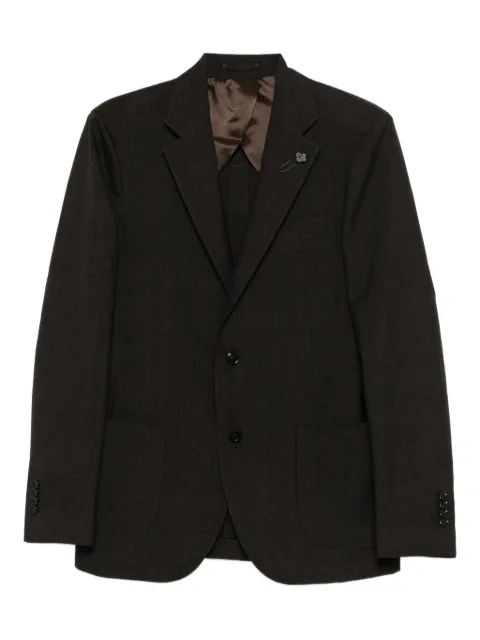Lardini single-breasted blazer Brown CN528AEAAIF65414