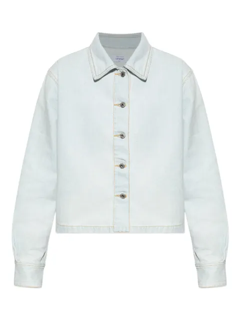 Off-White Diag denim jacket Blue OWYD013F25DEN0024301