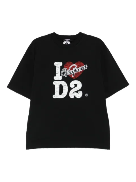 DSQUARED2 short-sleeve T-shirt Black S71GD1599D20020