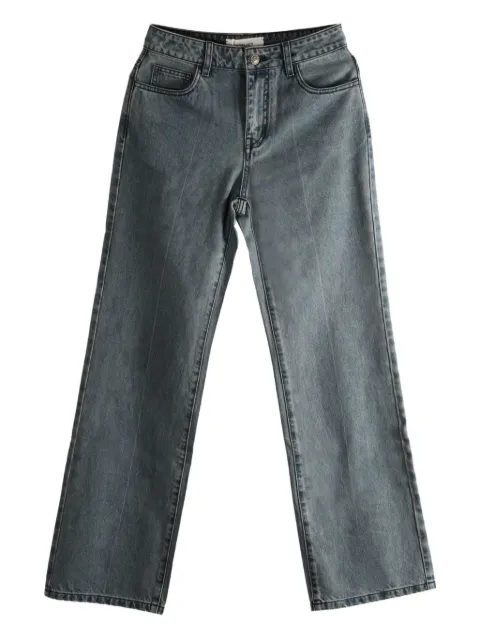 ATELIER NEW YORK washed-effect jeans Blue ATSS1NZK1029