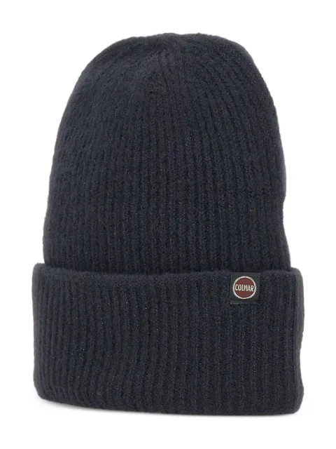 Colmar ribbed beanie hat Black 48577YV506