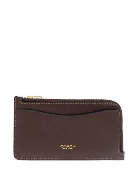 Coach zip-around cardholder Brown CZ112