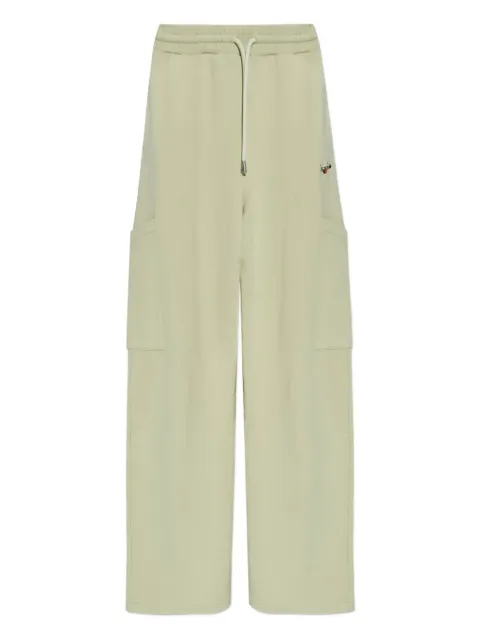 Off-White logo-embroidered cargo pants Green OWCH025F25FLE0015010