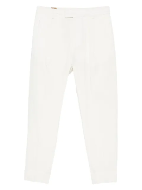 Hosio pressed-crease trousers Neutrals 411P34