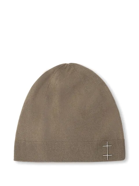 HELIOT EMIL Fresnel beanie hat Brown PREAW2516120DST19