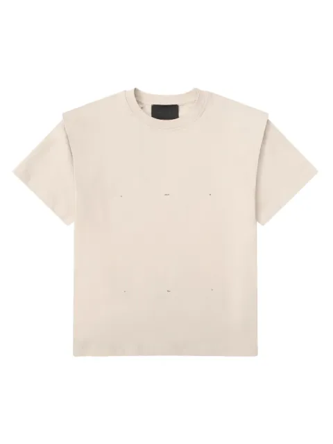 HELIOT EMIL dropped-shoulder cotton T-shirt Neutrals SS25M09089ST18CO