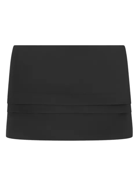 HELIOT EMIL Ferro layered skirt Black SS25W12047BLK01