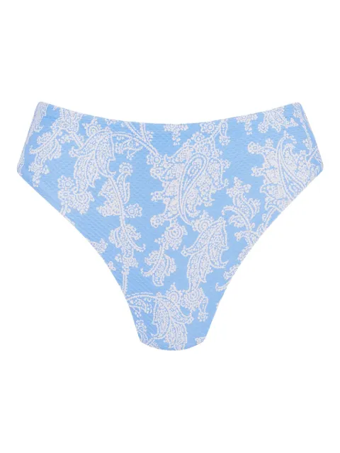 Heidi Klein paisley-print bikini bottoms Blue 25SSPP19PRTPRT