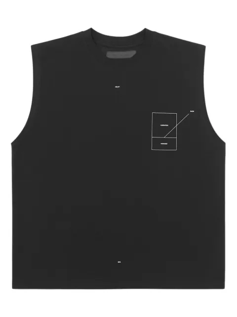 HELIOT EMIL Retina tank top Black PREAW25M09145BLK01