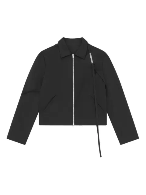 HELIOT EMIL Adsum zip-fastening jacket Black PREAW25M02156BLK01