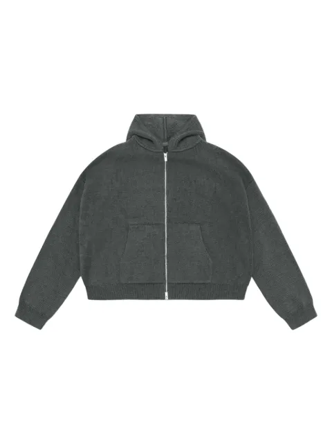 HELIOT EMIL Lampi zip-up hoodie Grey PREAW25M07076DGY05