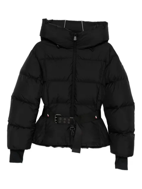 Moncler Grenoble belted hooded jacket Black K20981A00008598E0