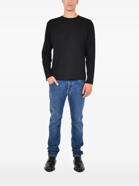 Low Brand long-sleeve T-shirt Black L1TFW25266573D001