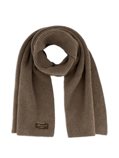 DORIANI ribbed scarf Brown 33931620627