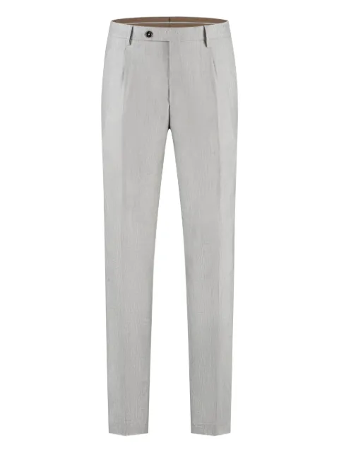 Berwich pleated wool straight-leg trousers Neutrals VB1504