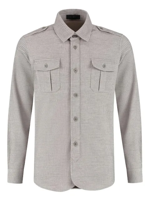 Sease checked shirt jacket Neutrals WP033TJ229X34
