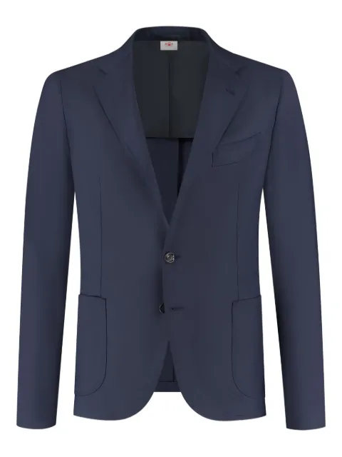 Luigi Borrelli single-breasted blazer Blue G2772904