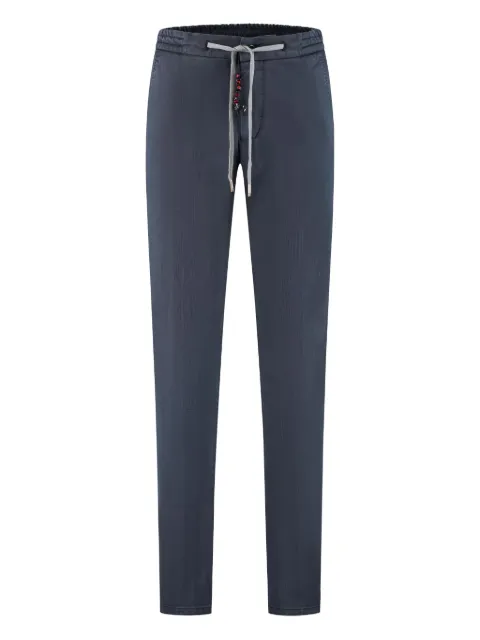 Marco Pescarolo drawstring-waist track pants Blue CARACCIOLO5206MP22