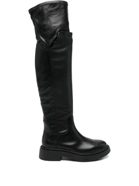 Ash Maxim over-the-knee boots Black F25MAXIM