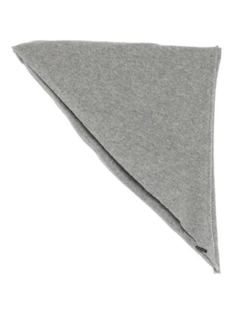 Faliero Sarti triangle scarf Grey 2025ADELI