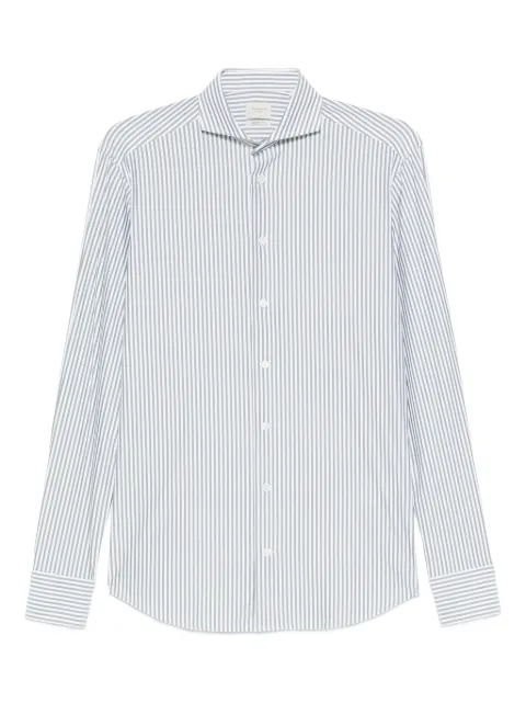Traiano Milano striped shirt Green T15008317